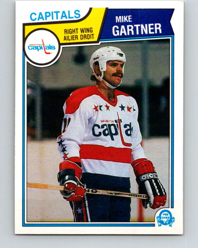 1983-84 O-Pee-Chee #369 Mike Gartner  Washington Capitals  V27970