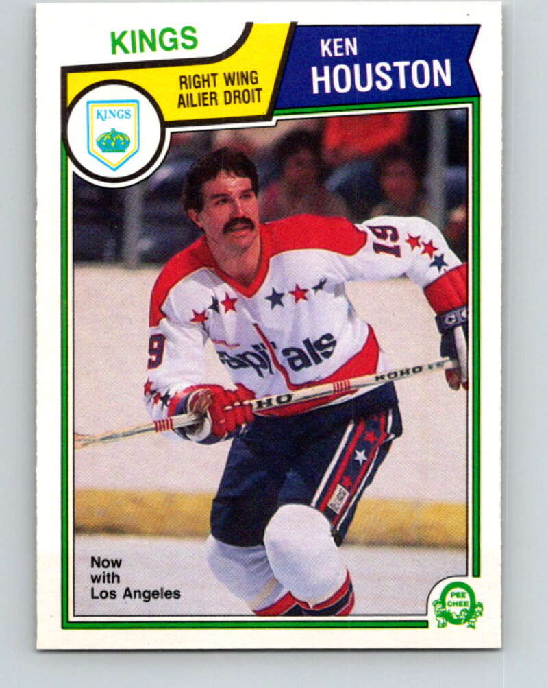 1983-84 O-Pee-Chee #371 Ken Houston  Los Angeles Kings  V27972