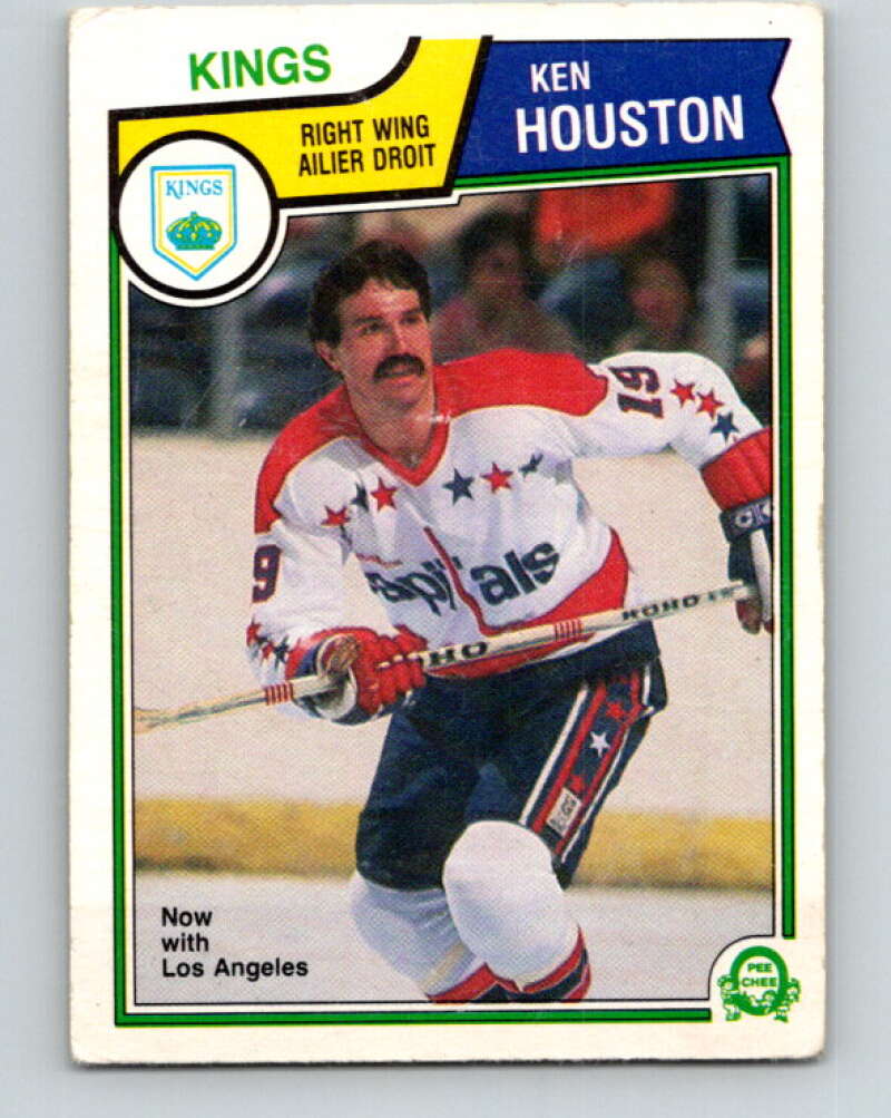 1983-84 O-Pee-Chee #371 Ken Houston  Los Angeles Kings  V27975