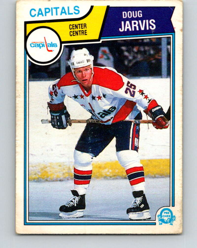 1983-84 O-Pee-Chee #372 Doug Jarvis  Washington Capitals  V27976