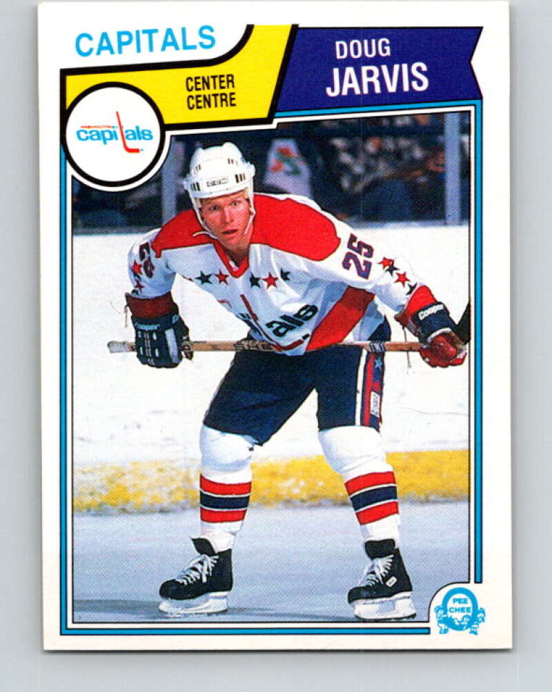 1983-84 O-Pee-Chee #372 Doug Jarvis  Washington Capitals  V27977