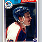 1983-84 O-Pee-Chee #381 Laurie Boschman  Winnipeg Jets  V28005