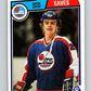 1983-84 O-Pee-Chee #384 Murray Eaves RC Rookie Jets  V28016