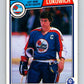 1983-84 O-Pee-Chee #386 Morris Lukowich  Winnipeg Jets  V28021
