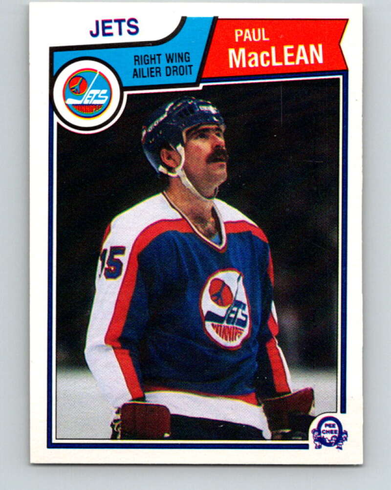 1983-84 O-Pee-Chee #388 Paul MacLean  Winnipeg Jets  V28027