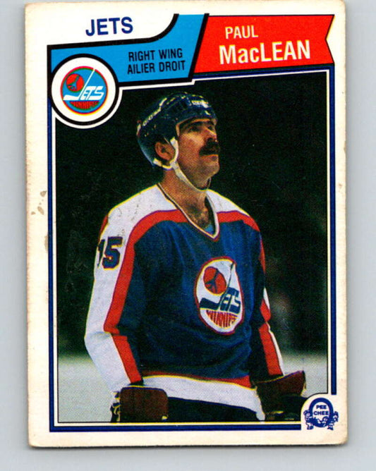 1983-84 O-Pee-Chee #388 Paul MacLean  Winnipeg Jets  V28028