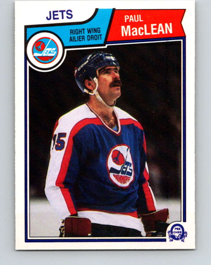 1983-84 O-Pee-Chee #388 Paul MacLean  Winnipeg Jets  V28029