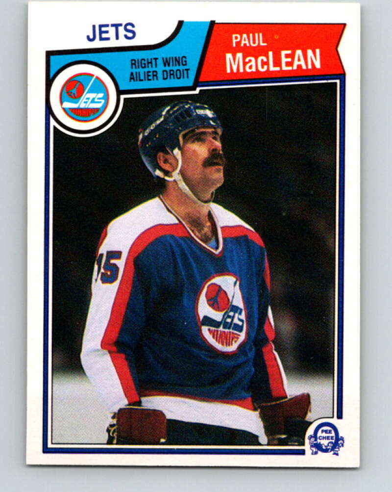 1983-84 O-Pee-Chee #388 Paul MacLean  Winnipeg Jets  V28031