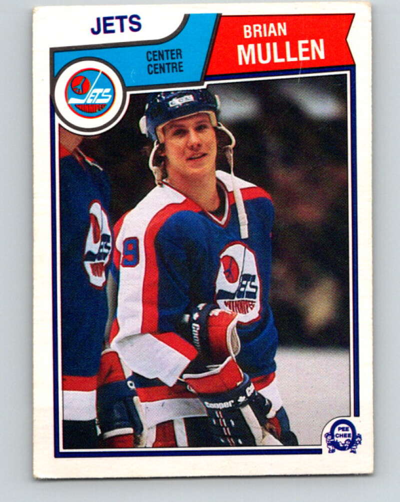 1983-84 O-Pee-Chee #389 Brian Mullen  RC Rookie Winnipeg Jets  V28032