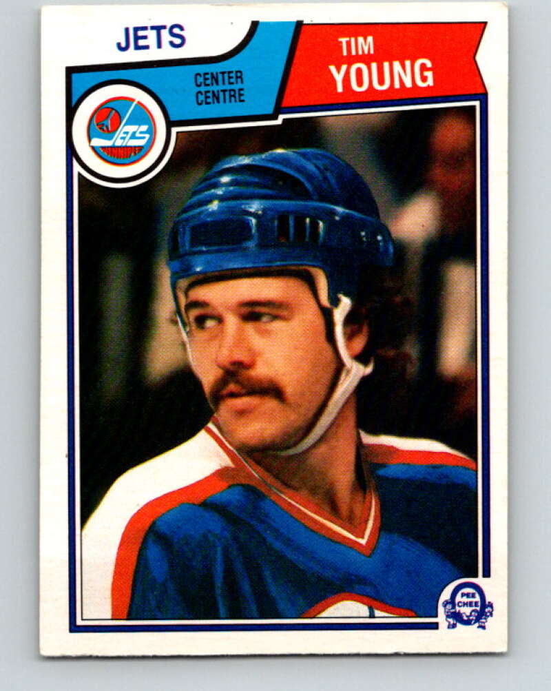 1983-84 O-Pee-Chee #395 Tim Young  Winnipeg Jets  V28053