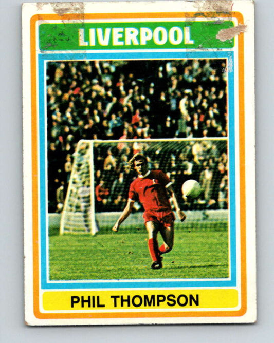 1976-77 Topps England Soccer Football #13 Phil Thompson   V28067