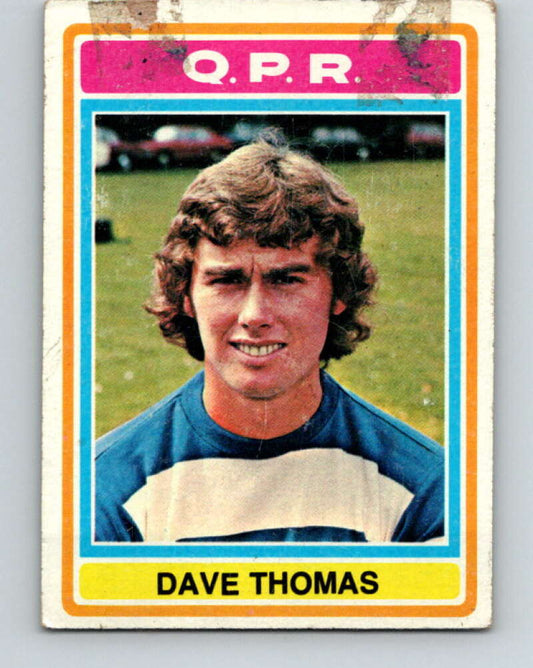 1976-77 Topps England Soccer Football #53 Dave Thomas   V28101