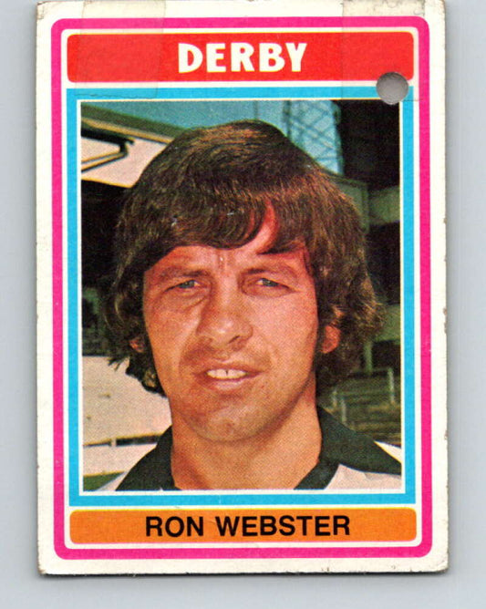 1976-77 Topps England Soccer Football #59 Ron Webster   V28104