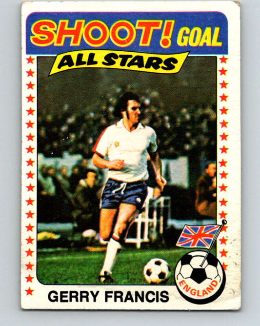 1976-77 Topps England Soccer Football #126 Gerry Francis   V28144