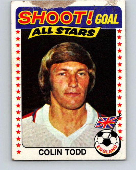 1976-77 Topps England Soccer Football #131 Colin Todd   V28150