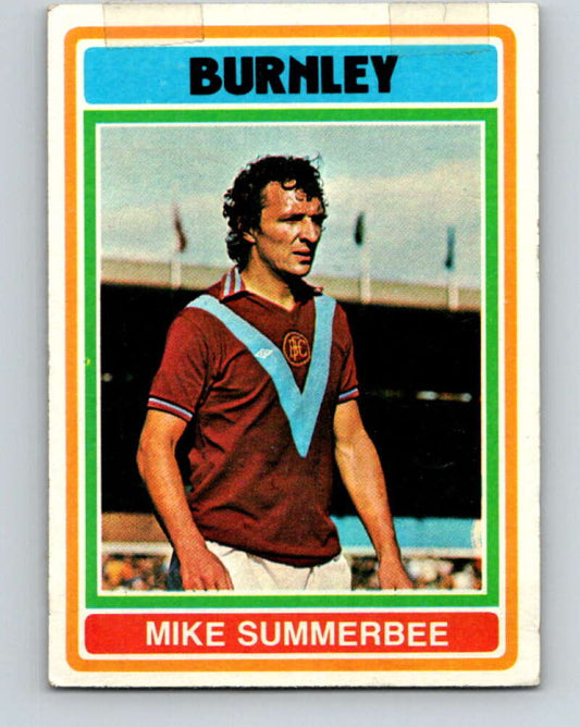 1976-77 Topps England Soccer Football #160 Mike Summerbee   V28163