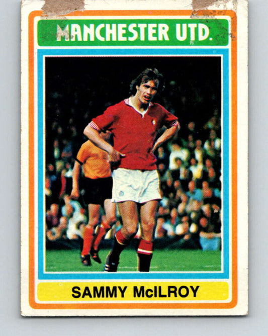 1976-77 Topps England Soccer Football #179 Sammy McIlroy   V28172