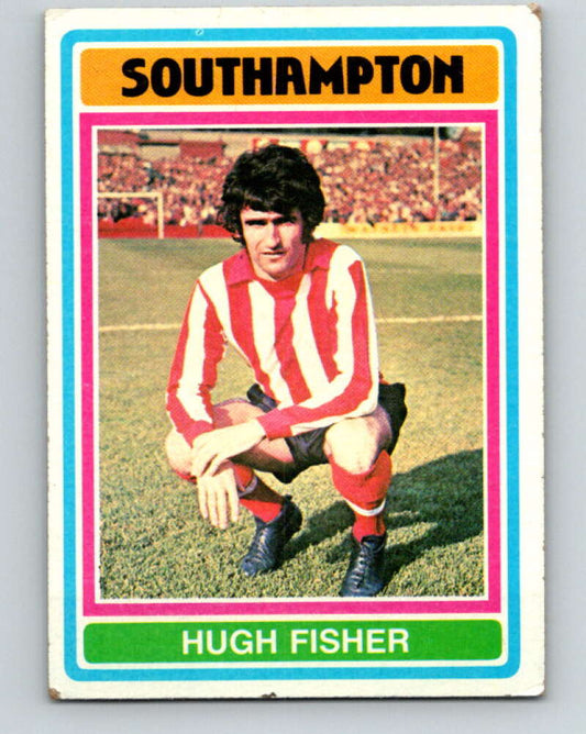 1976-77 Topps England Soccer Football #204 Hugh Fisher   V28186