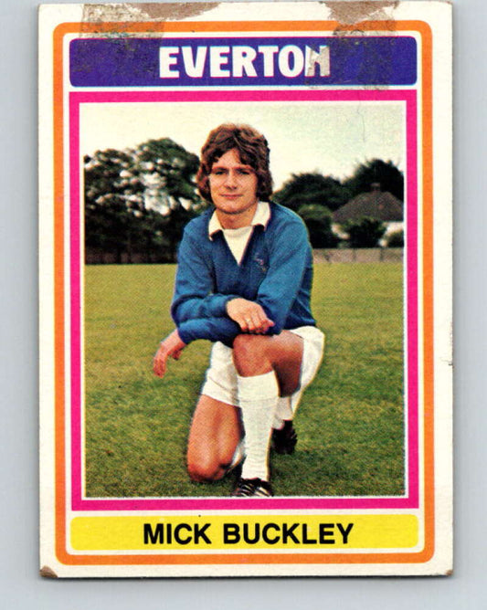 1976-77 Topps England Soccer Football #216 Mick Buckley   V28199