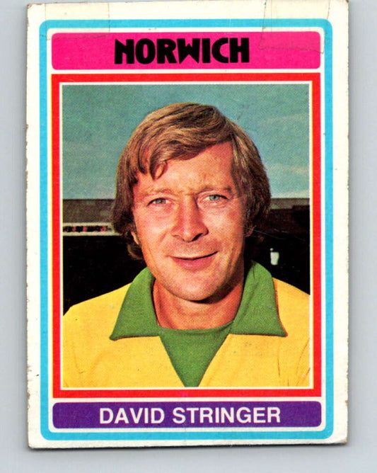 1976-77 Topps England Soccer Football #224 David Stringer   V28205