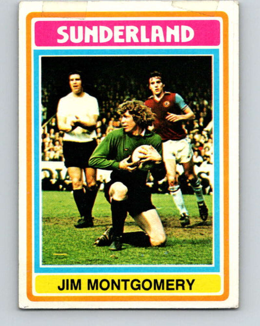 1976-77 Topps England Soccer Football #226 Jim Montgomery   V28206