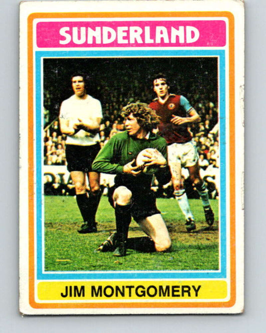 1976-77 Topps England Soccer Football #226 Jim Montgomery   V28207