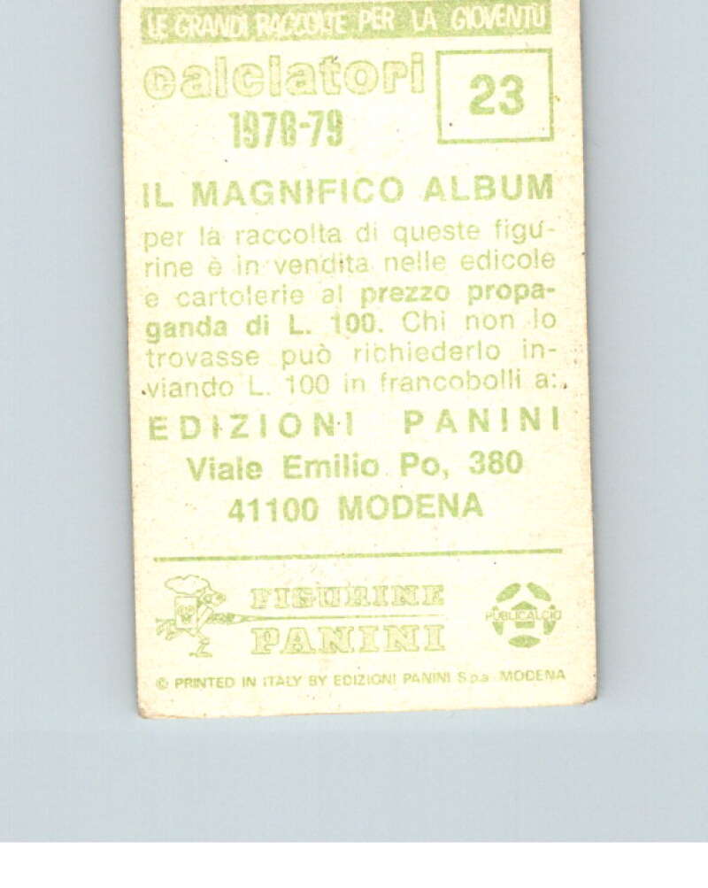 1978-79  Panini Calciatori Soccer #23 Giovanni Mei  V28266