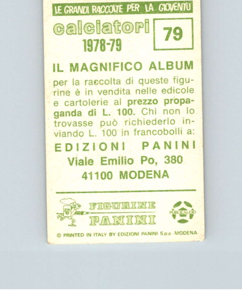 1978-79  Panini Calciatori Soccer #79 Leonardo Menichini  V28284