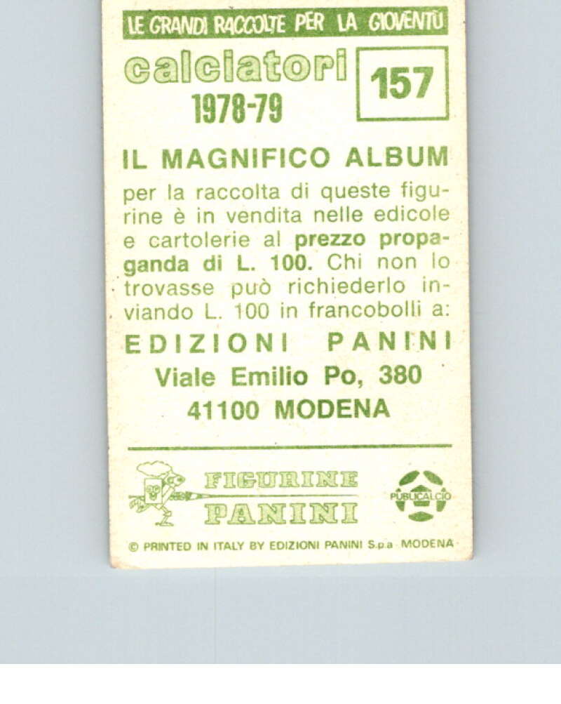 1978-79  Panini Calciatori Soccer #157 Massimo Briaschi  V28298