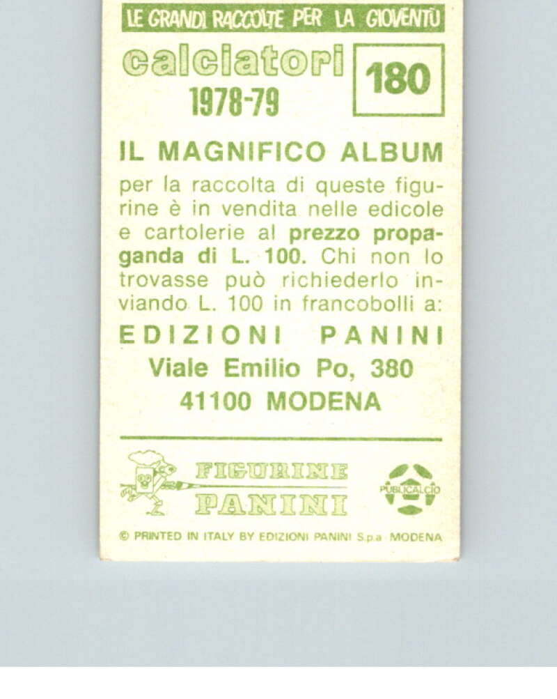 1978-79  Panini Calciatori Soccer #180 Aldo Cantarutti  V28305
