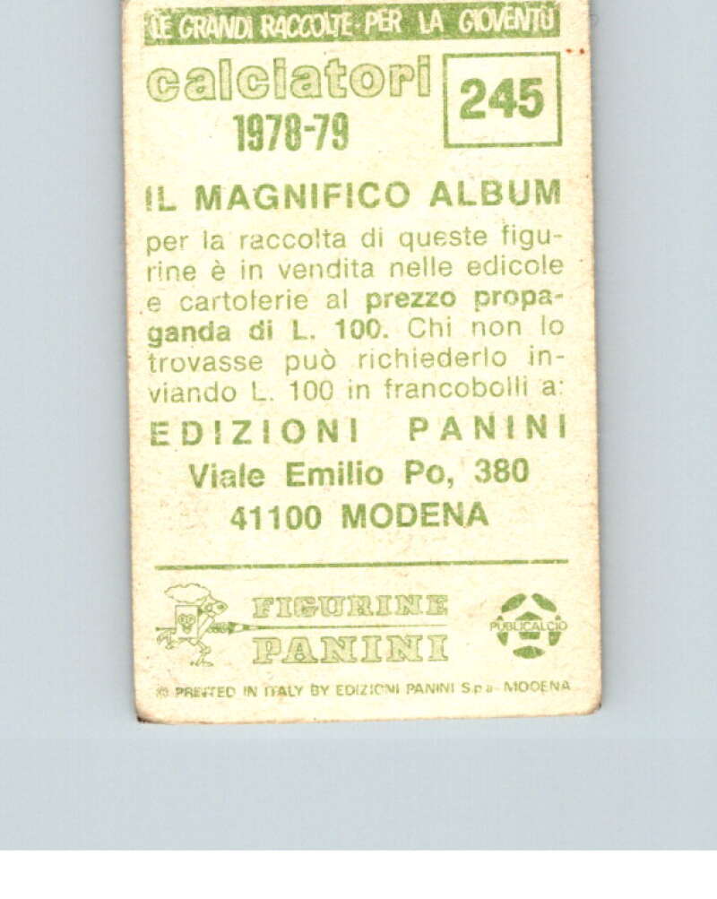 1978-79  Panini Calciatori Soccer #245 Domenico Maggiora  V28321