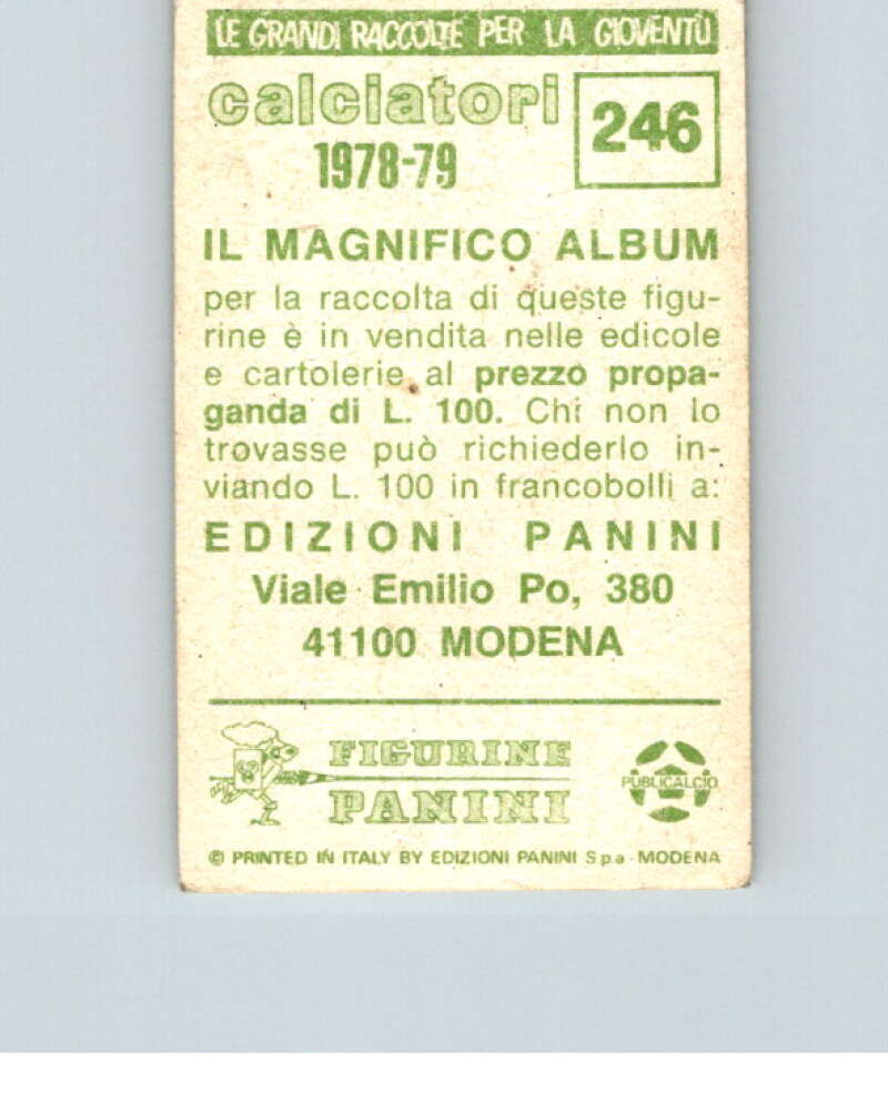 1978-79  Panini Calciatori Soccer #246 Roberto Pruzzo  V28322