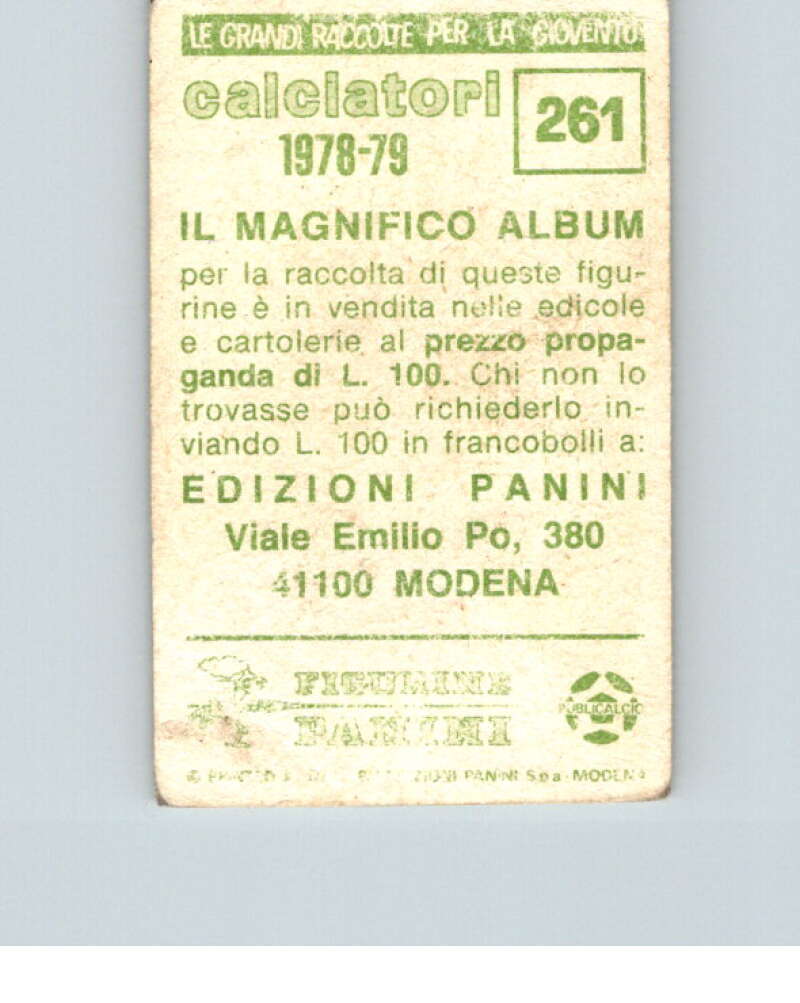 1978-79  Panini Calciatori Soccer #261 Eraldo Pecci  V28326