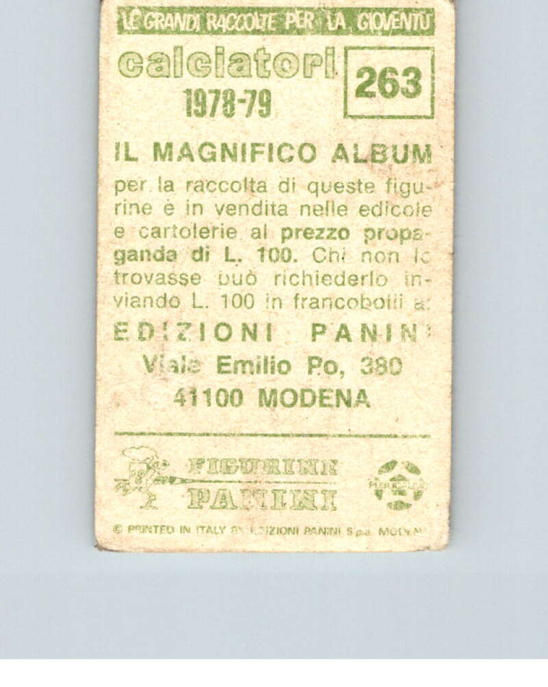 1978-79  Panini Calciatori Soccer #263 Claudio Sala  V28328