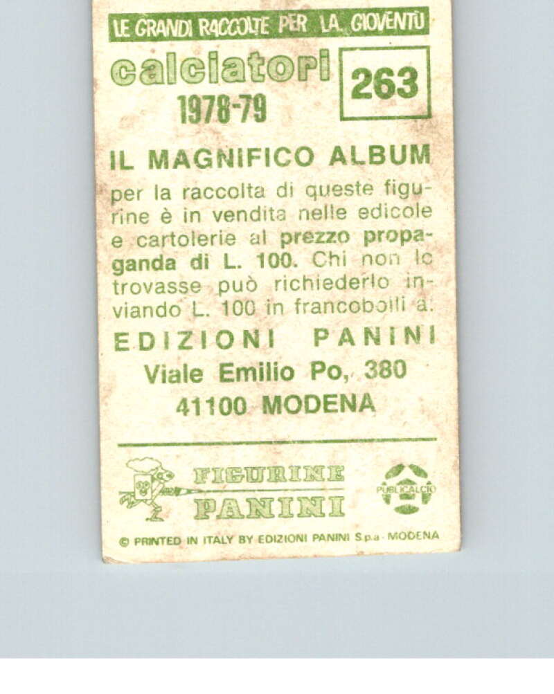 1978-79  Panini Calciatori Soccer #263 Claudio Sala  V28329