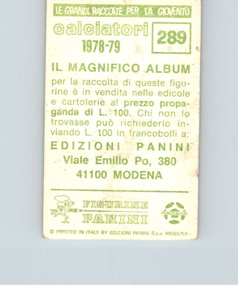 1978-79  Panini Calciatori Soccer #289 Team Flags  V28332