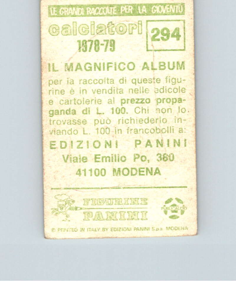 1978-79  Panini Calciatori Soccer #294 Team Flags  V28337