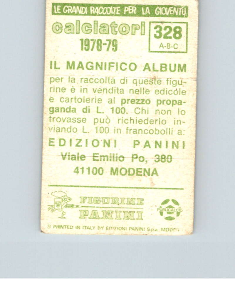 1978-79  Panini Calciatori Soccer #328 Biancardi, Salvi, Zigoni  V28349