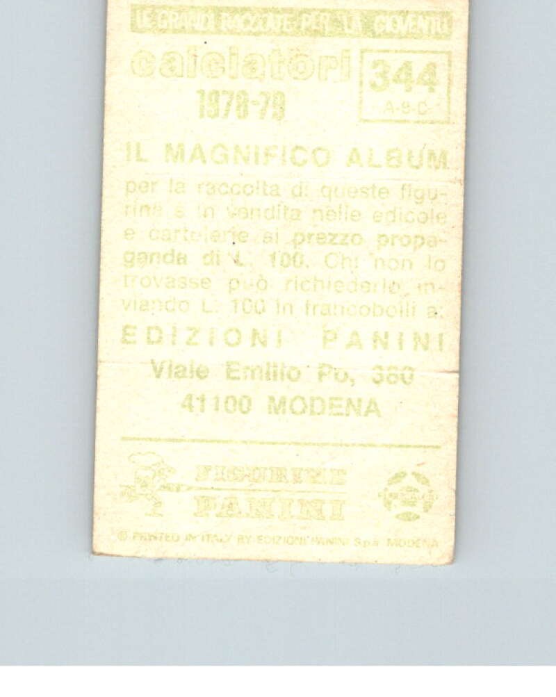 1978-79  Panini Calciatori Soccer #344 Piagnerelli, Benedetti, Ceccarelli  V28358