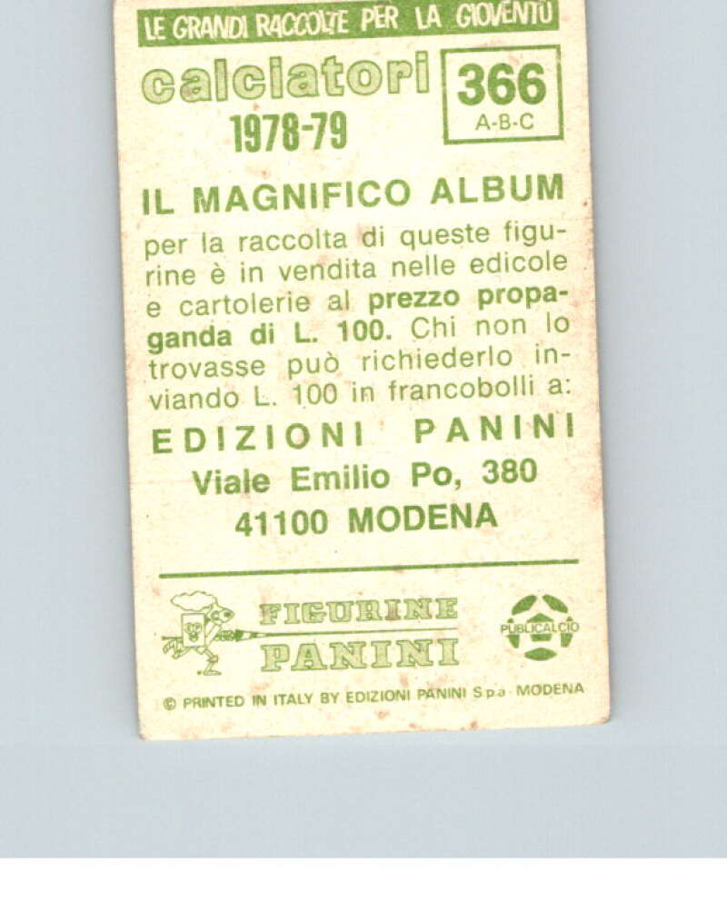1978-79  Panini Calciatori Soccer #366 Odorizzi, Criscimanni, Conti  V28373