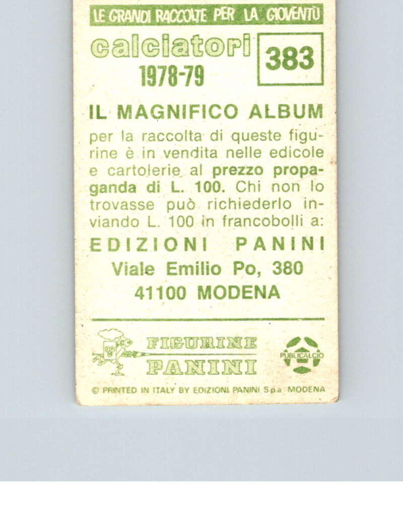 1978-79  Panini Calciatori Soccer #383 Monza  V28380