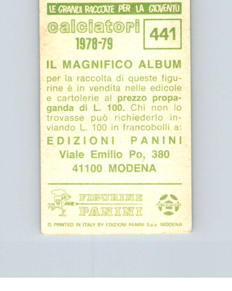 1978-79  Panini Calciatori Soccer #441 Vincenzo Montefusco  V28412