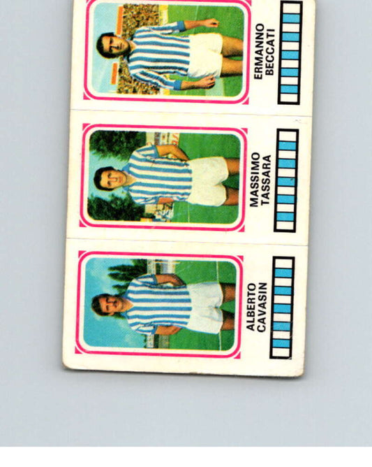 1978-79  Panini Calciatori Soccer #468 Cavasin, Tassara, Beccati  V28429