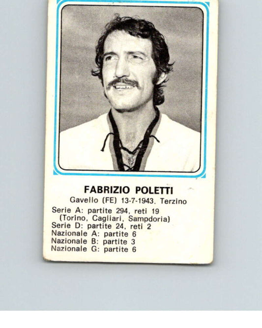 1978-79  Panini Calciatori Soccer #469 Fabrizio Poletti  V28430