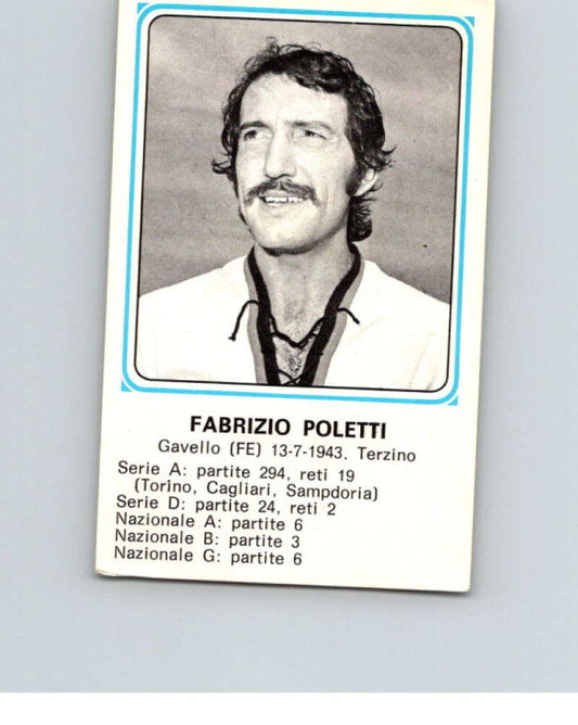 1978-79  Panini Calciatori Soccer #469 Fabrizio Poletti  V28431
