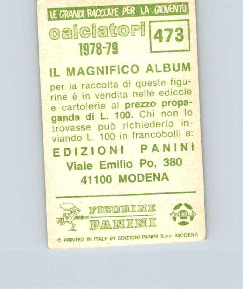 1978-79  Panini Calciatori Soccer #473 Taranto  V28433