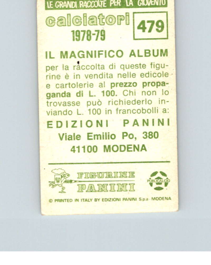 1978-79  Panini Calciatori Soccer #479 Luigi Riva  V28436