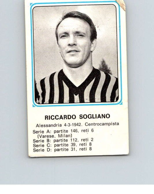 1978-79  Panini Calciatori Soccer #490 Riccardo Sogliano  V28441