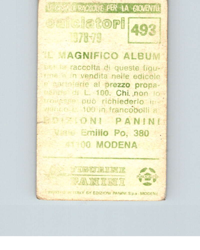 1978-79  Panini Calciatori Soccer #493 Udinese  V28443