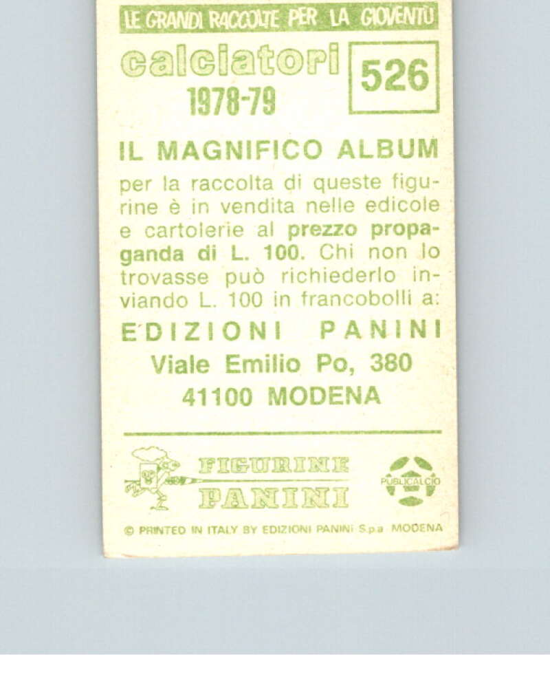 1978-79  Panini Calciatori Soccer #526 Como  V28463